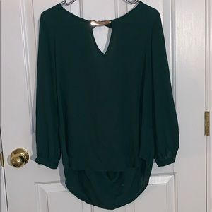 Green blouse with gold detailing🎃
